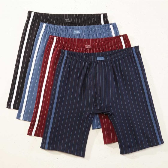 Caleçon mi-long en coton Lot de 4  