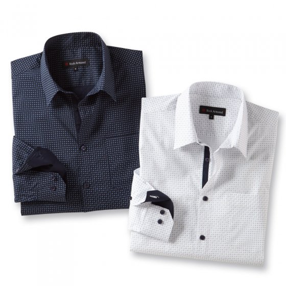 Milano Stretchhemd 2er-Set