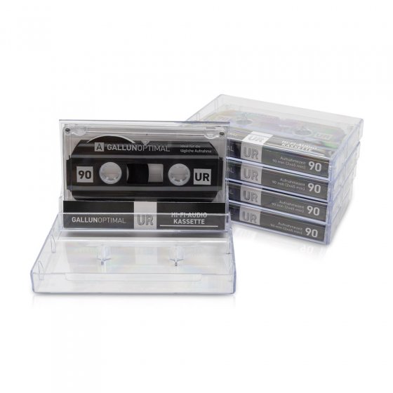 Cassettes audio 90min Lot de 5 