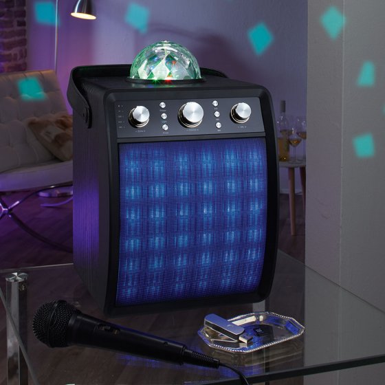Party-Lautsprecher mit Disco-Licht 