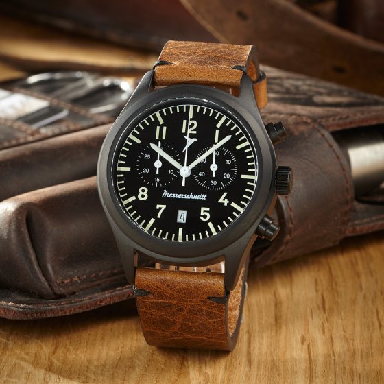 Chronographe d'aviateur  "Messerschmitt" 