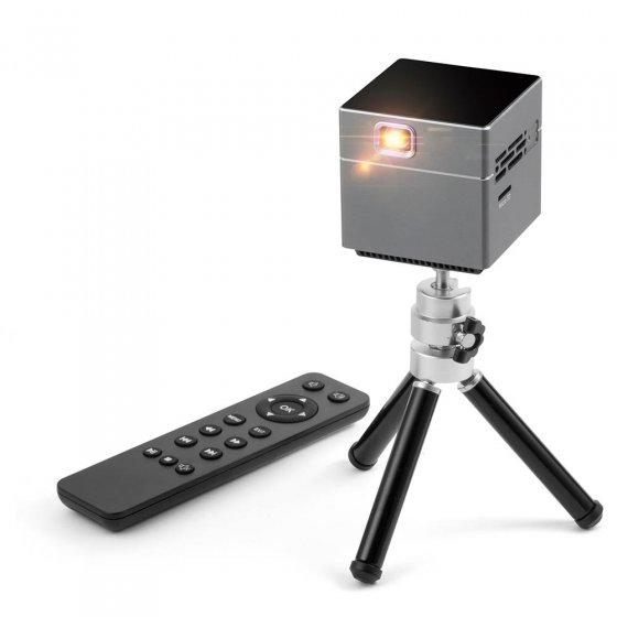 Mini-Projektor mit Stativ 