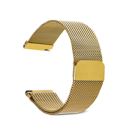 Milanaise-Armband mit Magnetverschluss 20 mm | Gold