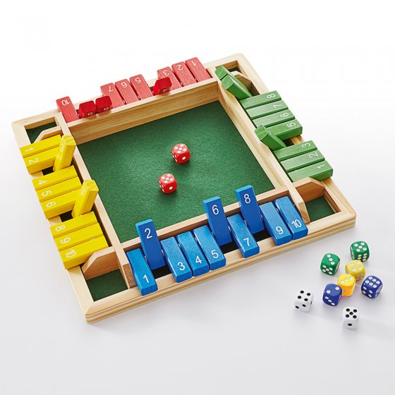 Großes Klappenspiel für Vier in Farbe 