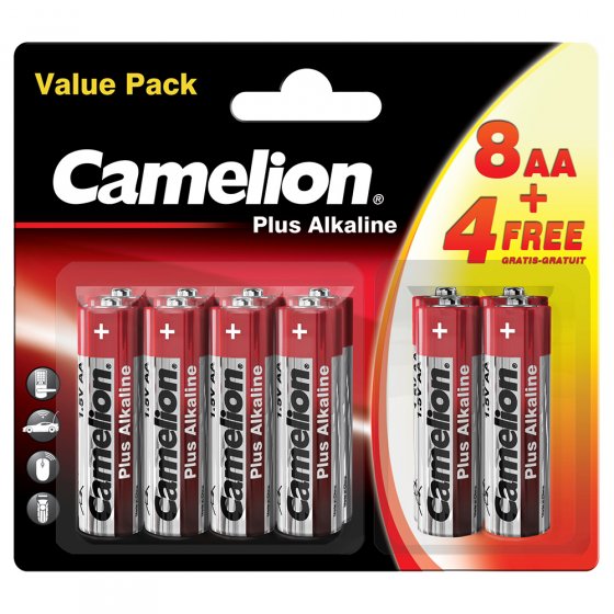 Batterie-Sparset 12er Mignon (AA) 