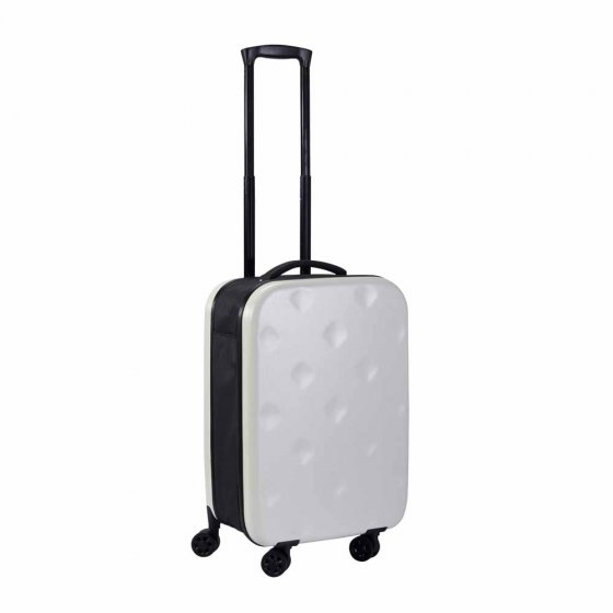 Ultraflacher Rollkoffer Beige