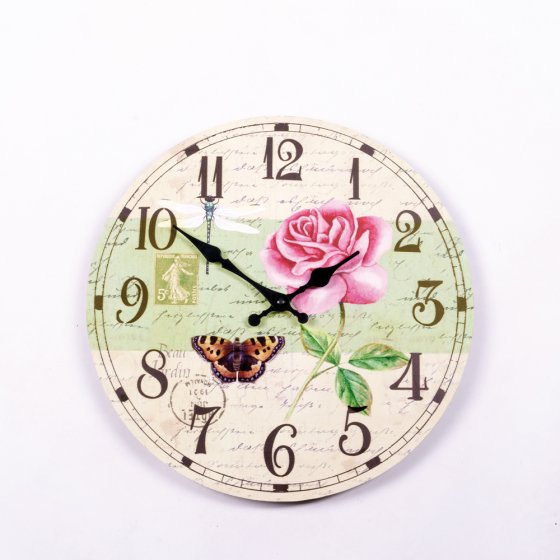 Wanduhr "Schmetterling"