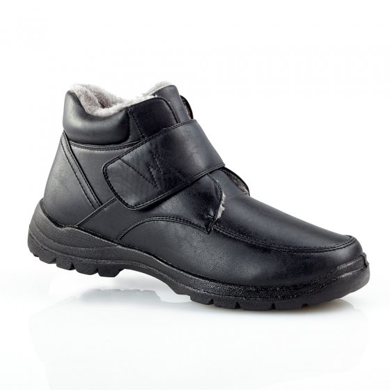Klettstiefel mit Warmfutter 41 | Schwarz