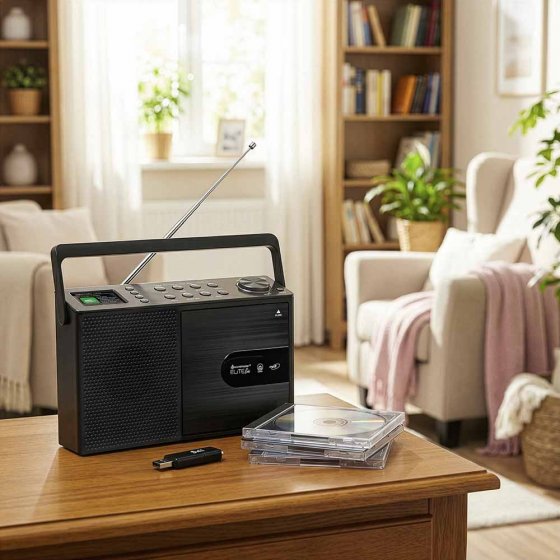 Lecteur DAB+ / CD confortable avec écran couleur 