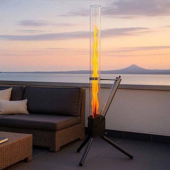 Feuersäule für den Außenbereich 