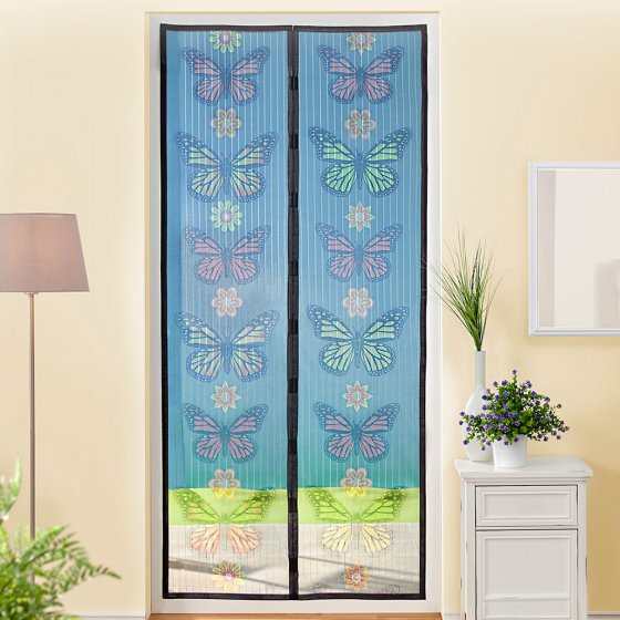 Rideau magnétique « Fleur », 100 x 210 