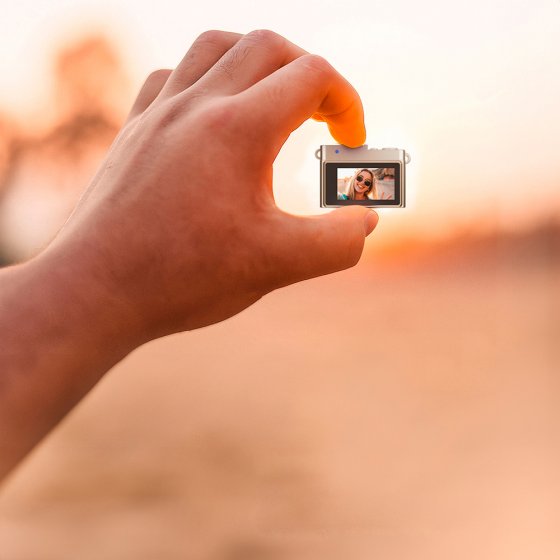 Mini-Retro-Digitalkamera 