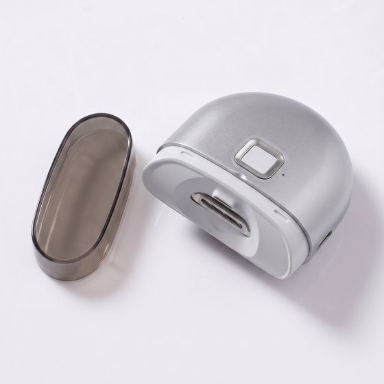 Nageltrimmer mit LED Grau