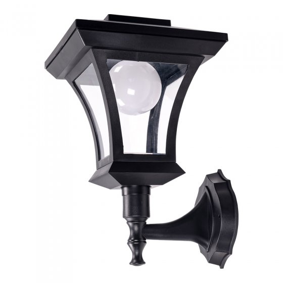 LED Solar-Laterne mir Wandhalterung 