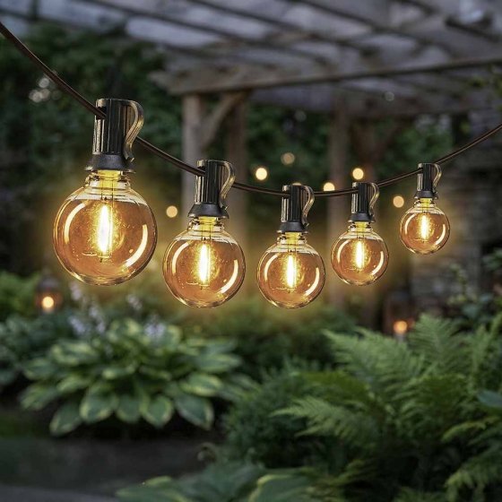 Außen-Lichterkette mit Fernbedinung 