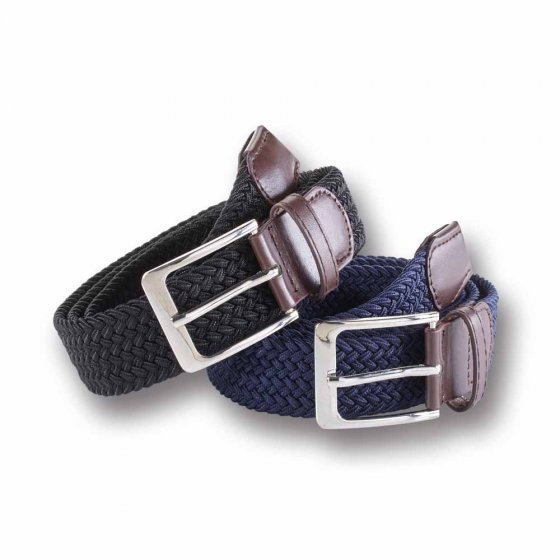 Ceinture tressée élastique 