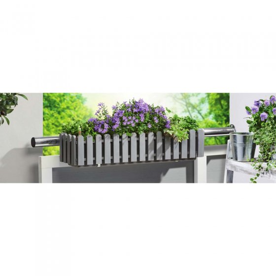 Blumenkasten mit Wasserspeicher 