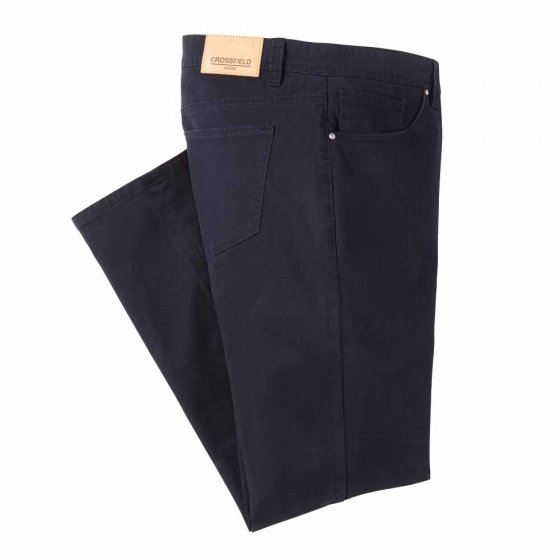 Baumwoll-Stretchhose 60 | Marine