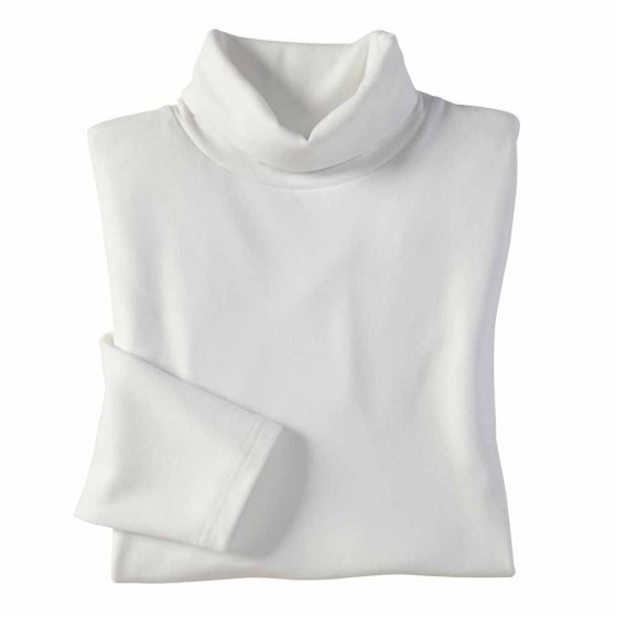 Pull à col roulé thermique