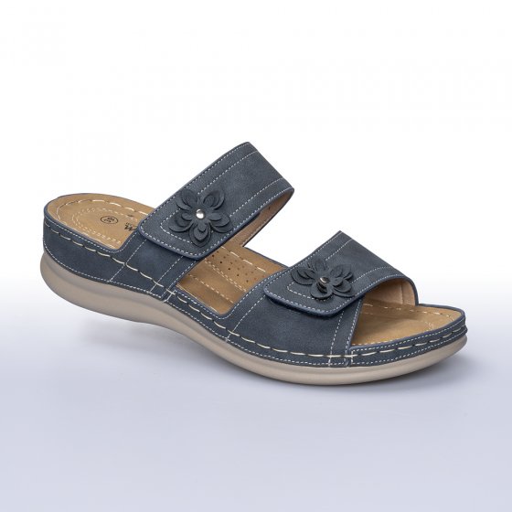 Bequem Klettpant."Anette"blau 40 | Blau