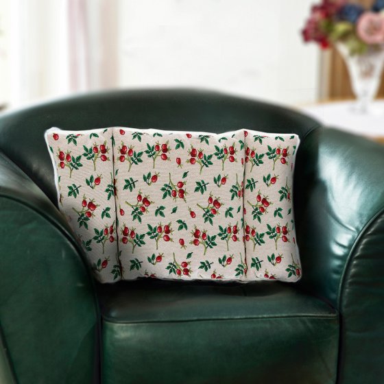 Cousin dossier, motif églantine 
