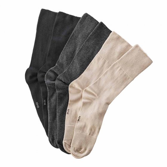Vital-Socken mehrfarbig 3 Paar 