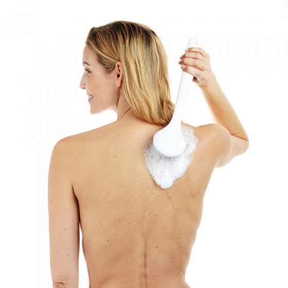 Brosse de bain en silicone 