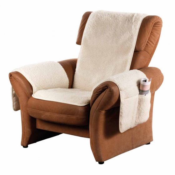 Housse de fauteuil en laine vierge 
