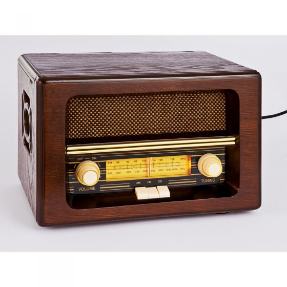 Nostalgie-Radio mit CD-Spieler 