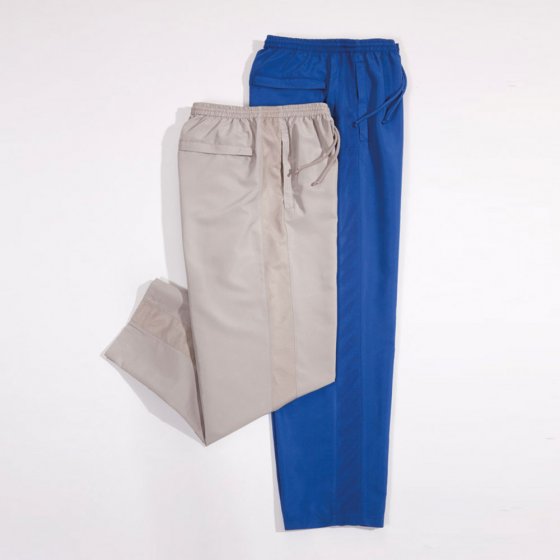 Lot de 2 pantalons de loisirs en microfibre 