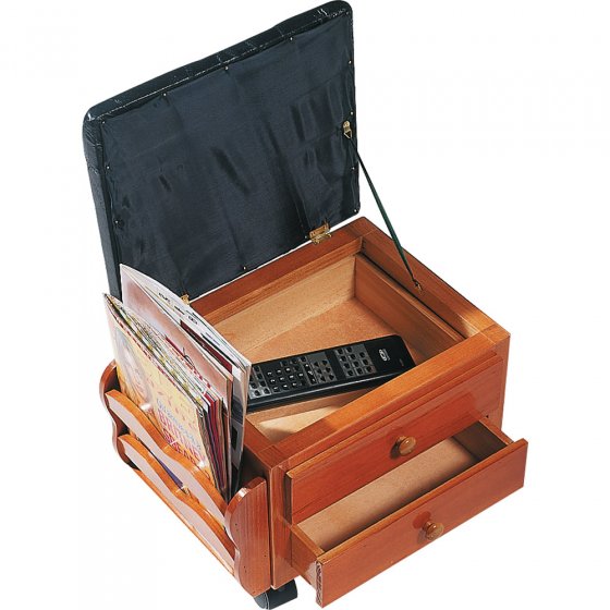 Beinstütze mit Schubfächern 