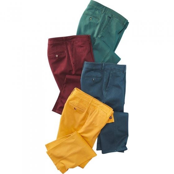 Baumwollhose in Chino-Form