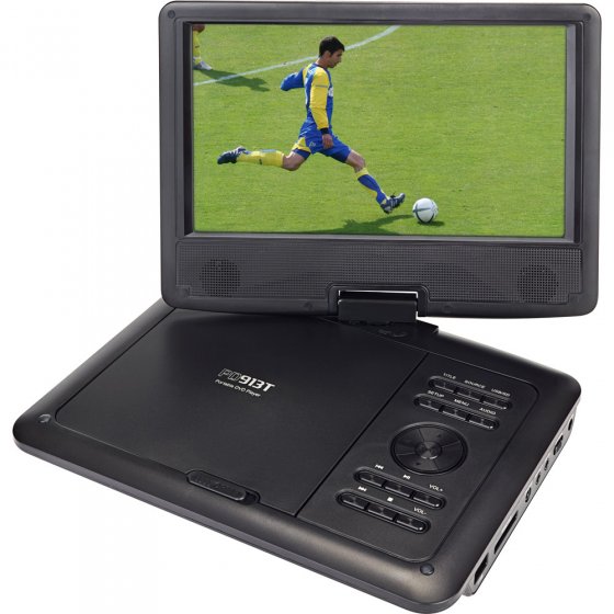 Lecteur DVD portatif avec récepteur DVB-T 