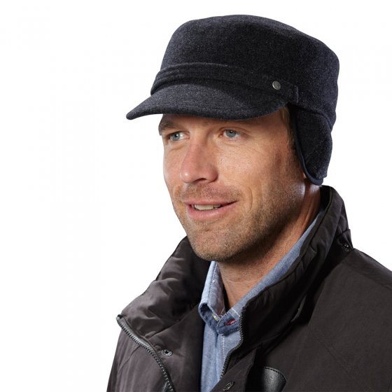 Field Cap enr.d.cachemire57/58 58 | Anthracite