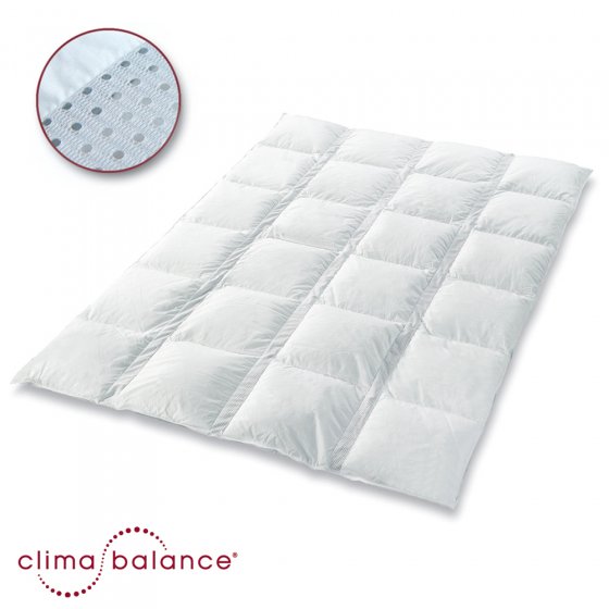 Couette en duvet 4 saisons Climabalance 