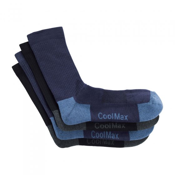 Coolmax-Socken im 4er-Pack 