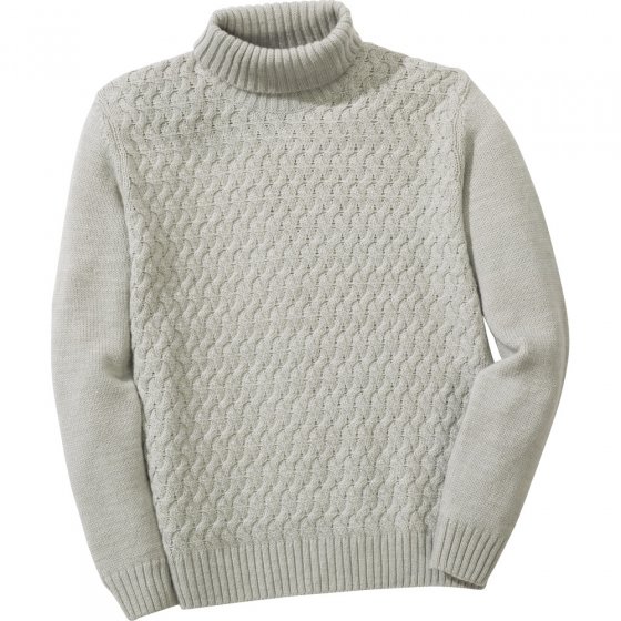 Rollkragenpullover mit Alpaka 