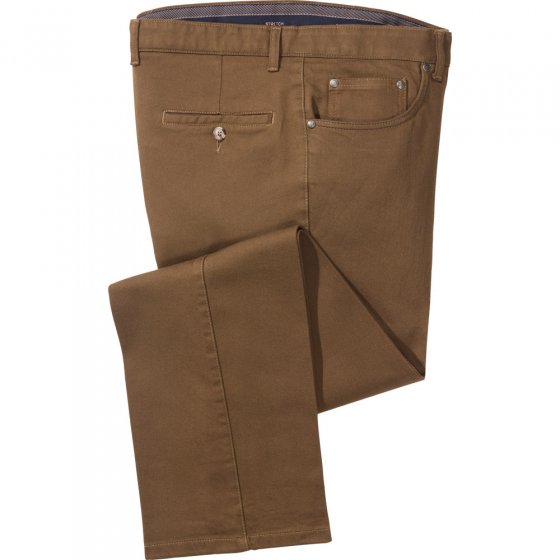 Pantalon en coton stretch 