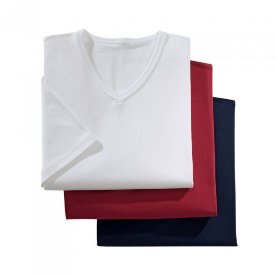 Lot de 3 T-shirts qualité stretch 