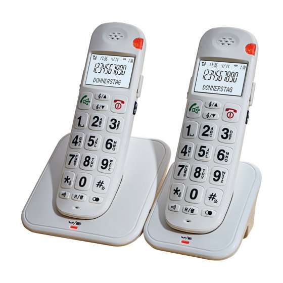 Téléphone sans fil  "DUO"  pour seniors 