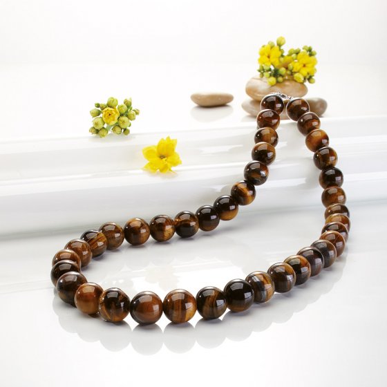 Tigerauge-Collier