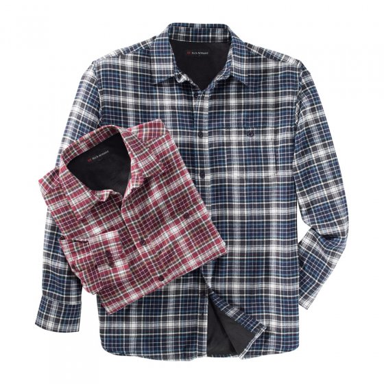 Chemise à carreaux à doublure thermique