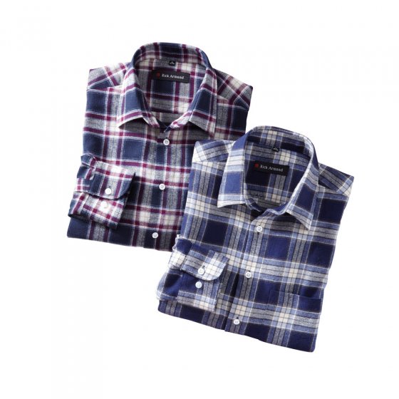 Chemise en flanelle de coton 