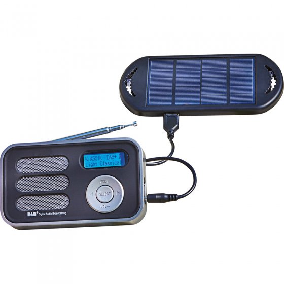 Radio solaire DAB avec USB 