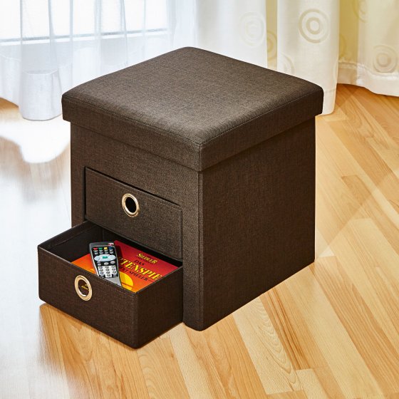 Tabouret de rangement 