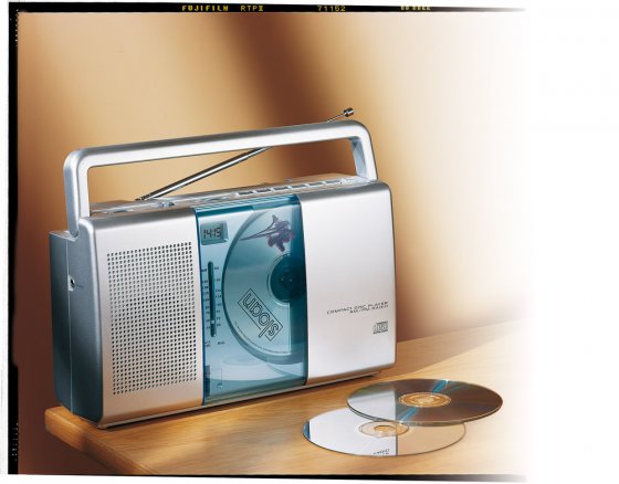 Tragbares CD-Radio 
