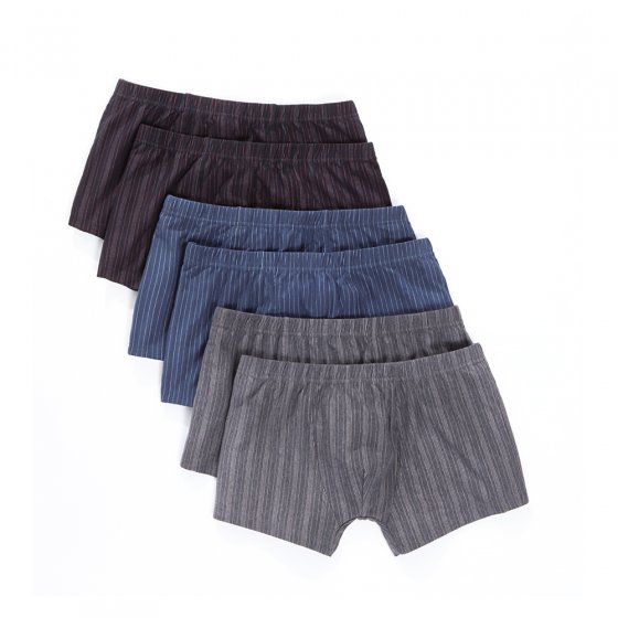 Komfort-Retroshorts 6er-Set 