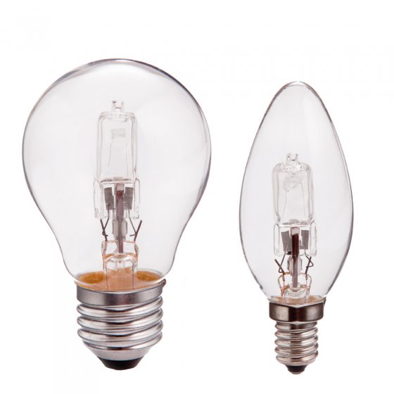 Halogen-Sparlampe E27  18W 3er 3 Stück 