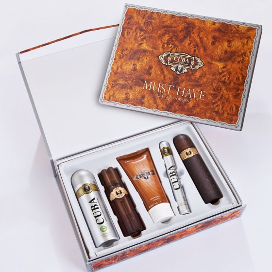 Coffret parfum homme "Cuba" 