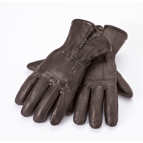 Gants "Thermiques" en cuir d'agneau nappa 